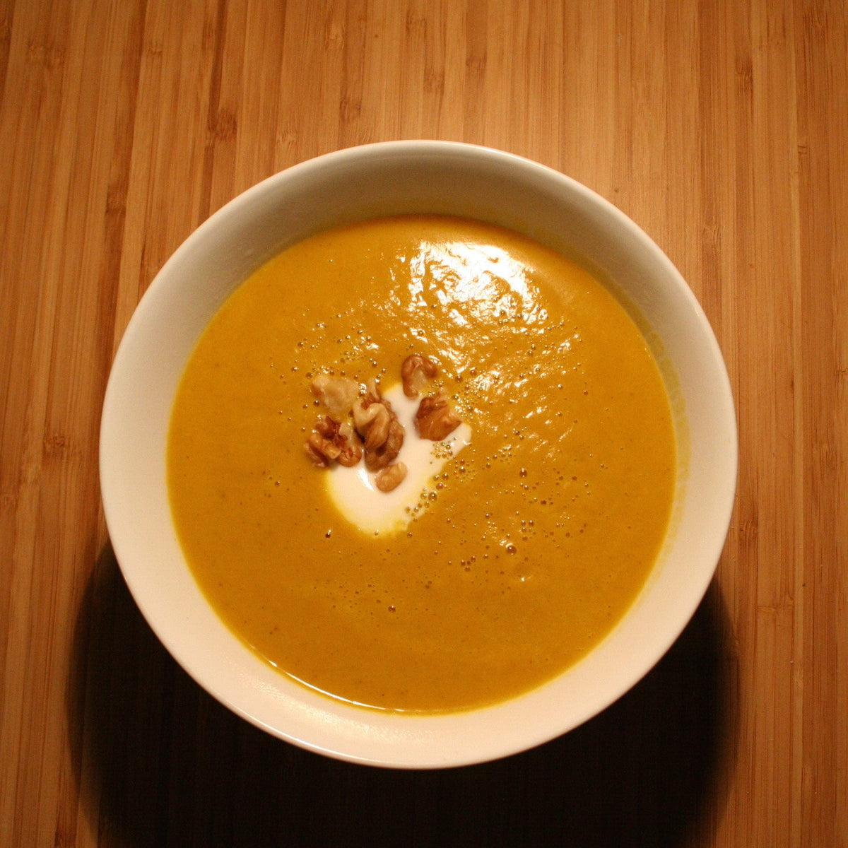 Saha Coconut Curried Butternut Squash Soup