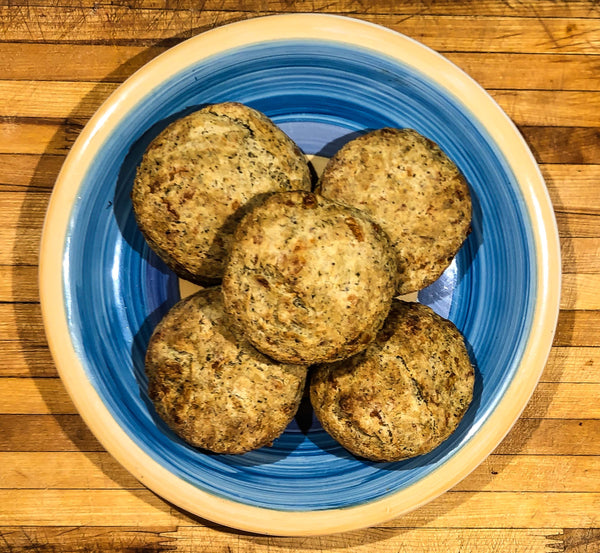 Herb and Cheddar Cornmeal Biscuits