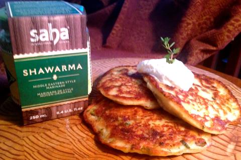 Saha Spiced Potato Pancakes