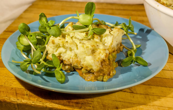 Vegan Butter Chicken Shepherd's Pie