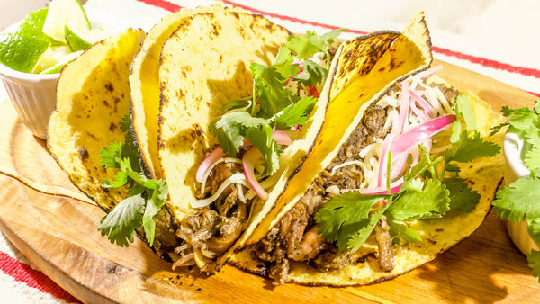 Green Seasoned Carnitas Tacos