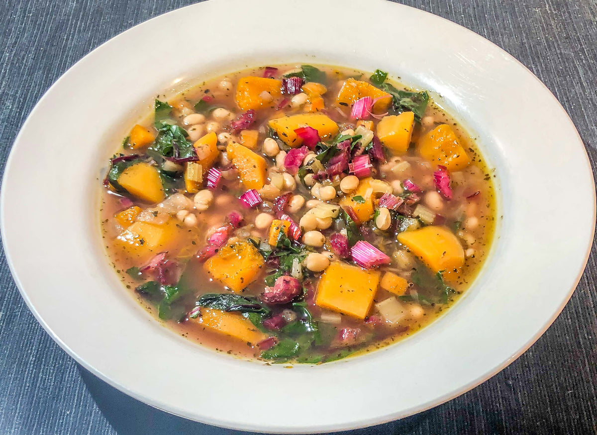 Saha Spicy Squash and Bean Soup