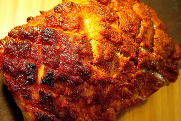 Red Thai Curry Roast Pork Loin With Coconut Jasmine Rice & Stir Fried Broccoli
