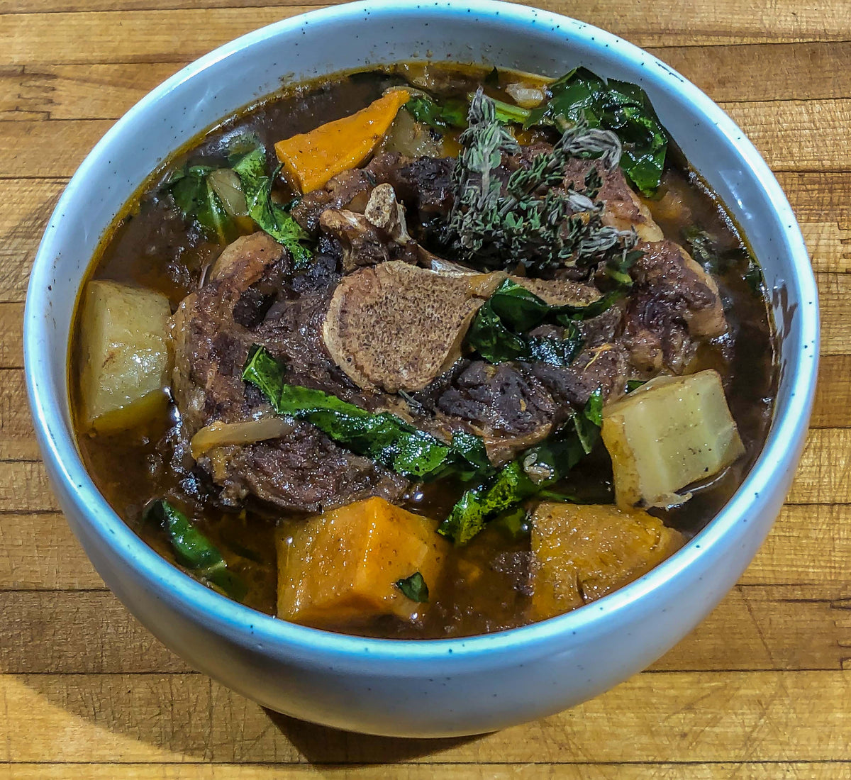 Saha Jerk Oxtail Stew