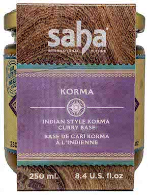 INDIAN KORMA CURRY BASE