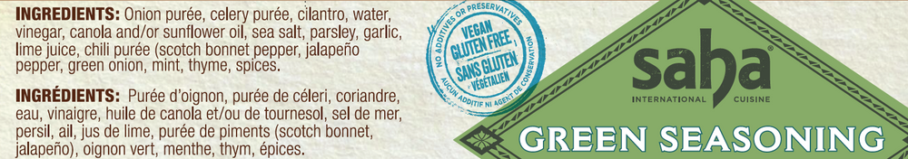 CARIBBEAN GREEN SEASONING